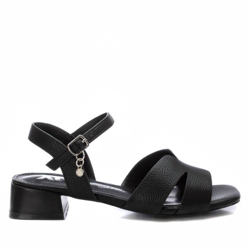 NEW XTI women's heeled sandals in black
